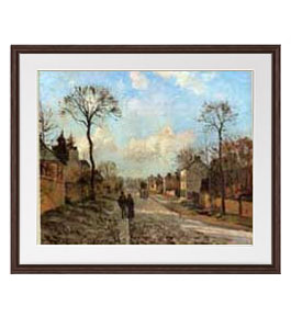 楽天市場】有名 画家 ピサロ 村の入口 カミーユ・ピサロ j1-082 F8