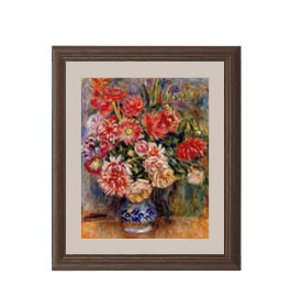 楽天市場】【油絵 直筆仕上げ】ルノワール チューリップ アート