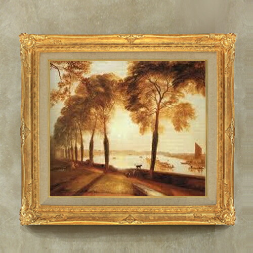 【油絵 直筆仕上げ】ターナー モートレイクテラス F10 【額入り】 絵画 販売 10号 油彩 風景画 671×597mm 複製画 送料無料 プレゼント ギフト 開店祝い 開業祝い 退職祝い 新築祝い リビング 玄関 モダン アートフレーム 壁掛け 30,875円