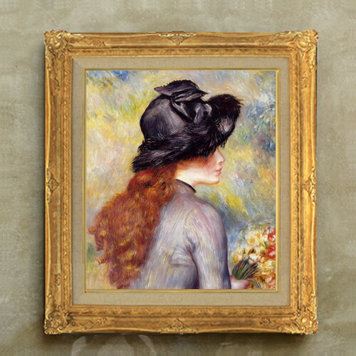 楽天市場】【油絵 直筆仕上げ】ルノワール チューリップの花束を