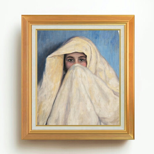 【油絵 直筆仕上げ】バルボサ A moura F10 【アップグレード額】 絵画 販売 10号 油彩 人物画 677×603mm 複製画 送料無料 プレゼント ギフト 開店祝い 開業祝い 退職祝い 新築祝い リビング 玄関 モダン アートフレーム 壁掛け