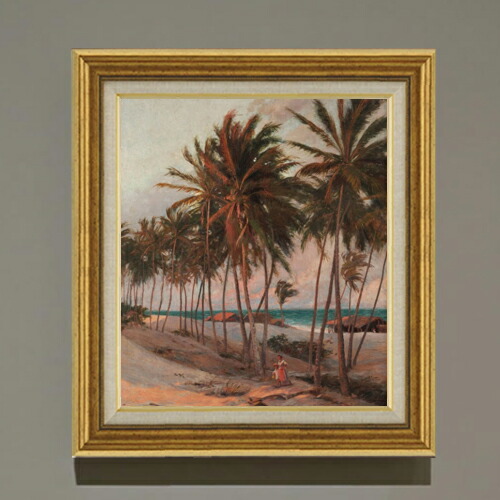 【油絵 直筆仕上げ】フィゲイレード Praia de Fortaleza F10 【アップグレード額】 絵画 販売 10号 油彩 風景画 681×607mm 複製画 送料無料 プレゼント ギフト 開店祝い 開業祝い 退職祝い 新築祝い リビング 玄関 モダン アートフレーム 壁掛け 33,670円