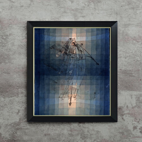 楽天市場】パウル・クレー「忘れっぽい天使」プリハード世界の名画 額