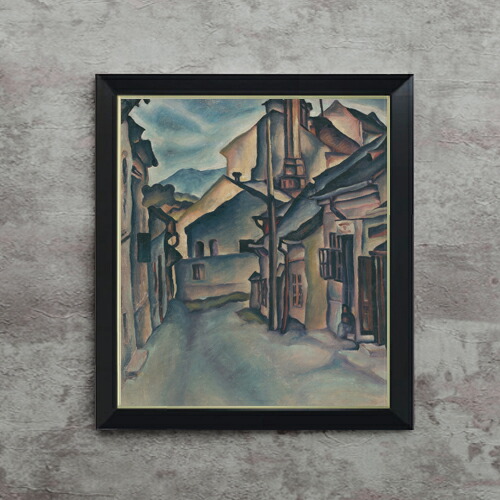 【油絵 直筆仕上げ】バウアー ウリチカ F10 【シンプルフレーム】 絵画 販売 10号 油彩 抽象画 560×485mm 複製画 送料無料 プレゼント ギフト 開店祝い 開業祝い 退職祝い 新築祝い リビング 玄関 モダン アートフレーム 壁掛け