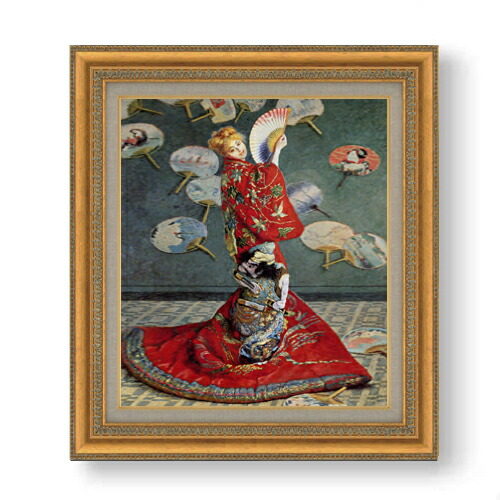 楽天市場】【油絵 直筆仕上げ】クロード・モネ ラ・ジャポネーズ F20