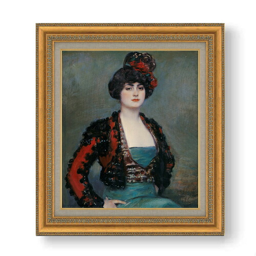 【油絵 直筆仕上げ】ラモン・カザス Julia F10 【額入り】 絵画 販売 10号 油彩 人物画 677&times;603mm 複製画 送料無料 プレゼント ギフト 開店祝い 開業祝い 退職祝い 新築祝い リビング 玄関 モダン アートフレーム 壁掛け｜絵画販売アートレスト