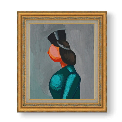 【油絵 直筆仕上げ】ウィーナー Ohne Title F10 【額入り】 絵画 販売 10号 油彩 抽象画 677×603mm 複製画 送料無料 プレゼント ギフト 開店祝い 開業祝い 退職祝い 新築祝い リビング 玄関 モダン アートフレーム 壁掛け|絵画販売アートレスト