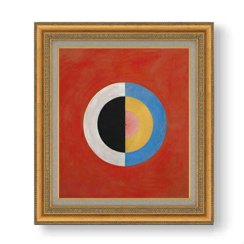 【油絵 直筆仕上げ】クリント グループ9 F10 【額入り】 絵画 販売 10号 油彩 抽象画 677&times;603mm 複製画 送料無料 プレゼント ギフト 開店祝い 開業祝い 退職祝い 新築祝い リビング 玄関 モダン アートフレーム 壁掛け｜絵画販売アートレスト
