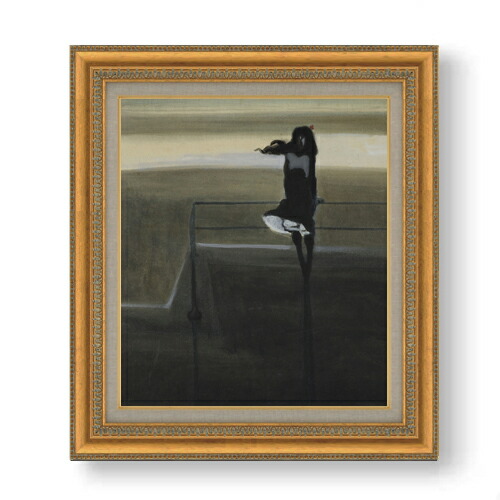 【油絵 直筆仕上げ】スピリアールト 突風（1904年） F10 【額入り】 絵画 販売 10号 油彩 抽象画 677×603mm 複製画 送料無料 プレゼント ギフト 開店祝い 開業祝い 退職祝い 新築祝い リビング 玄関 モダン アートフレーム 壁掛け