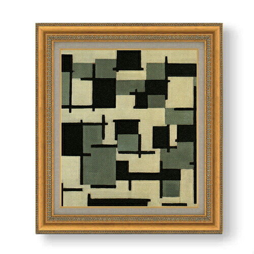 【油絵 直筆仕上げ】ドゥースブルフ 作品13 F10 【額入り】 絵画 販売 10号 油彩 抽象画 677&times;603mm 複製画 送料無料 プレゼント ギフト 開店祝い 開業祝い 退職祝い 新築祝い リビング 玄関 モダン アートフレーム 壁掛け｜絵画販売アートレスト