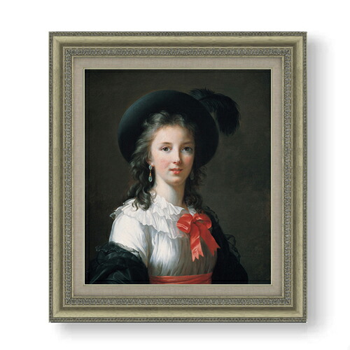 【油絵 直筆仕上げ】ルブラン 自画像 F10 【額入り】 絵画 販売 10号 油彩 人物画 677×603mm 複製画 送料無料 プレゼント ギフト 開店祝い 開業祝い 退職祝い 新築祝い リビング 玄関 モダン アートフレーム 壁掛け 30,875円