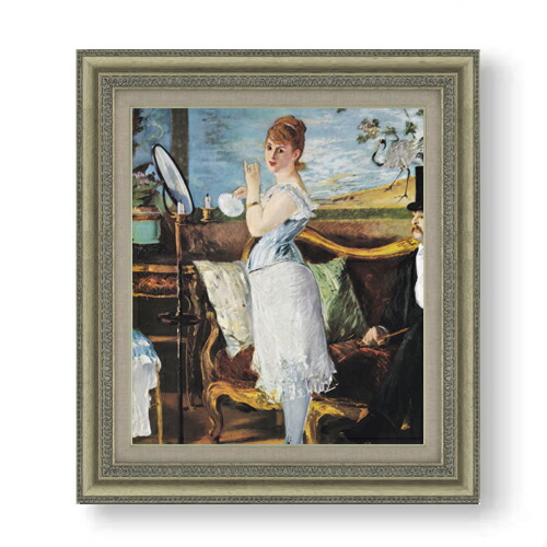 【油絵 直筆仕上げ】マネ ナナ F10 【額入り】 絵画 販売 10号 油彩 人物画 677×603mm 複製画 送料無料 プレゼント ギフト 開店祝い 開業祝い 退職祝い 新築祝い リビング 玄関 モダン アートフレーム 壁掛け 30,875円