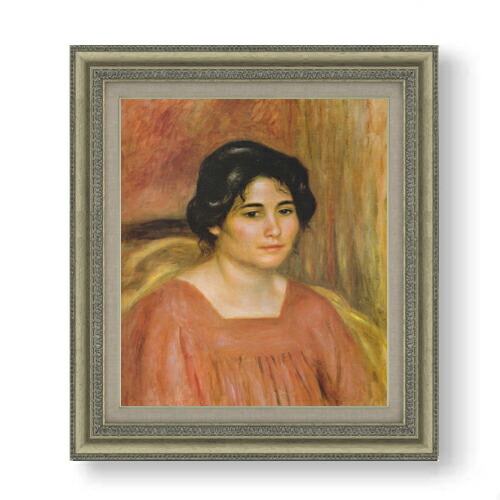 楽天市場】【油絵 直筆仕上げ】ルノワール ガブリエルとジャン F4 【額