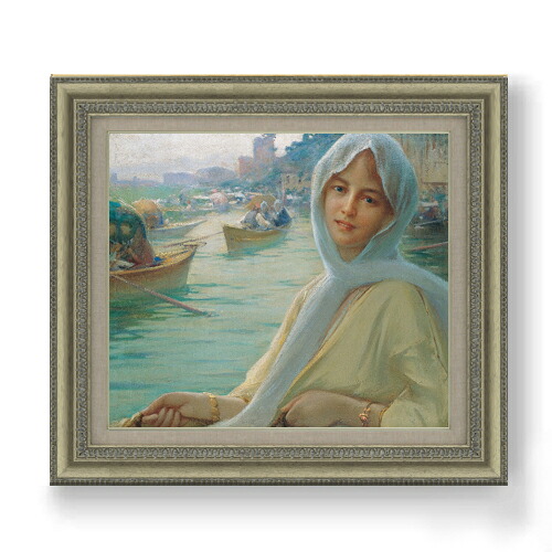 【油絵 直筆仕上げ】ゾナロ Amusement at Goksu F10 【額入り】 絵画 販売 10号 油彩 人物画 677×603mm 複製画 送料無料 プレゼント ギフト 開店祝い 開業祝い 退職祝い 新築祝い リビング 玄関 モダン アートフレーム 壁掛け|絵画販売アートレスト