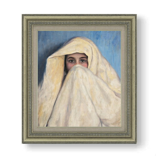 【油絵 直筆仕上げ】バルボサ A moura F10 【額入り】 絵画 販売 10号 油彩 人物画 677&times;603mm 複製画 送料無料 プレゼント ギフト 開店祝い 開業祝い 退職祝い 新築祝い リビング 玄関 モダン アートフレーム 壁掛け｜絵画販売アートレスト