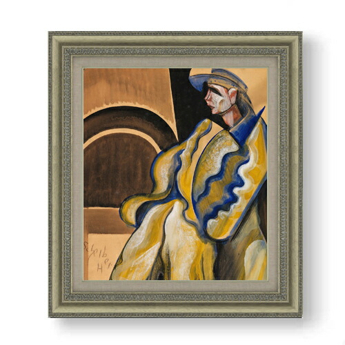 【油絵 直筆仕上げ】シャイバー デア・マン F10 【額入り】 絵画 販売 10号 油彩 抽象画 677×603mm 複製画 送料無料 プレゼント ギフト 開店祝い 開業祝い 退職祝い 新築祝い リビング 玄関 モダン アートフレーム 壁掛け 30,875円