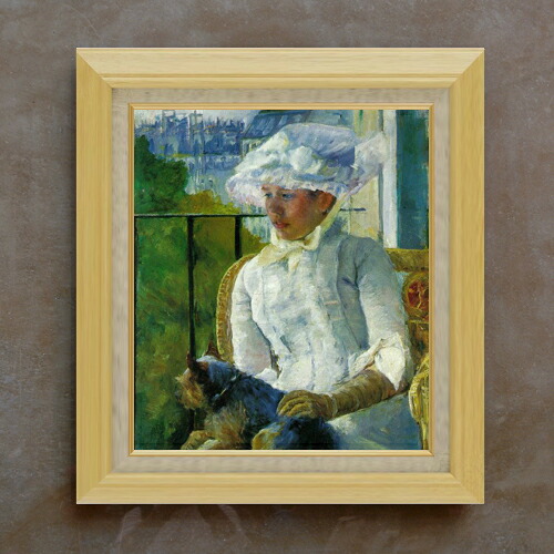 【油絵 直筆仕上げ】メアリー・カサット young girl at a window F10 【額入り】 絵画 販売 10号 油彩 人物画 675×601mm 複製画 送料無料 プレゼント ギフト 開店祝い 開業祝い 退職祝い 新築祝い リビング 玄関 モダン アートフレーム 壁掛け 30,875円