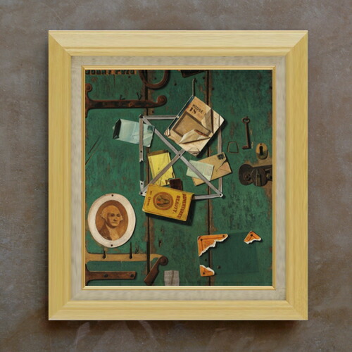 【油絵 直筆仕上げ】ジョン・F・ペト A Closet Door F10 【額入り】 絵画 販売 10号 油彩 抽象画 675×601mm 複製画 送料無料 プレゼント ギフト 開店祝い 開業祝い 退職祝い 新築祝い リビング 玄関 モダン アートフレーム 壁掛け|絵画販売アートレスト