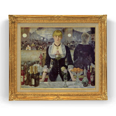 楽天市場】【アート 絵画】世界の名画 マネ フォリー・ベルジェールの