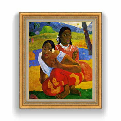 楽天市場】ゴーギャン いつ結婚するの F4サイズ 額装込 J1-141 世界の