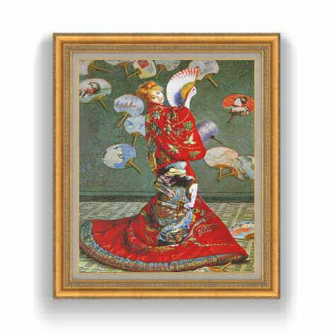 楽天市場】【油絵 直筆仕上げ】クロード・モネ ラ・ジャポネーズ F15