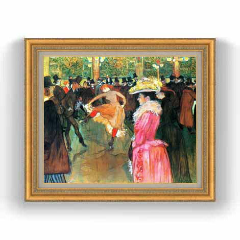 楽天市場】おうち美術館 ロートレック ムーラン・ルージュのラ