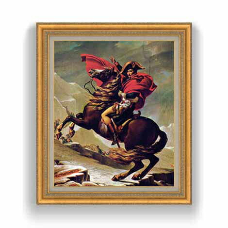 楽天市場】【油絵 直筆仕上げ】ダヴィッド サン＝ベルナール山から