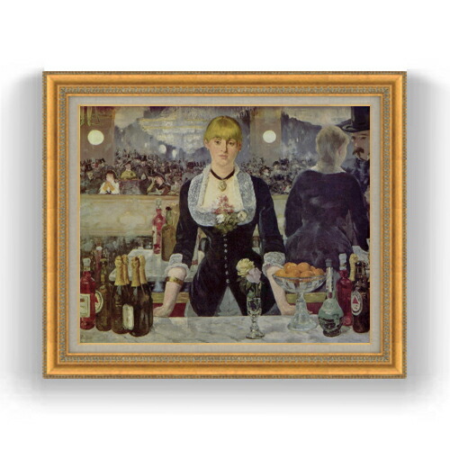 楽天市場】【アート 絵画】世界の名画 マネ フォリー・ベルジェールの