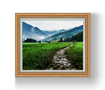 楽天市場】絵画 油絵 チューリッヒ湖 F10 新田昌和 直筆10号 額装 額