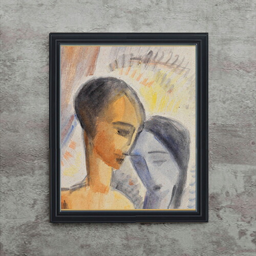 【油絵 直筆仕上げ】ヨハンセン パール（1921） F15 【油彩 アップグレード額】絵画 販売 15号 抽象画 額縁 712×590mm 複製画 送料無料 プレゼント ギフト 開店祝い 開業祝い 退職祝い 新築祝い リビング 玄関 モダン 壁掛け 44,785円