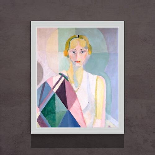 【油絵 直筆仕上げ】 ロベール・ドローネー Portrait de Mme. Heim F15 【油彩 アップグレード額】絵画 販売 15号 抽象画 額縁 712×590mm 複製画 送料無料 プレゼント ギフト 開店祝い 開業祝い 退職祝い 新築祝い リビング 玄関 モダン 壁掛け 44,785円