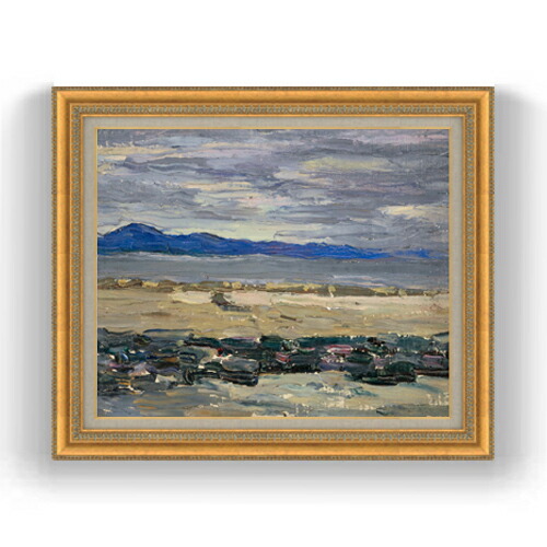 【油絵 直筆仕上げ】ワシリー・カンディンスキー Tunis, K?stenlandschaft 2 F15 【油彩 国内生産 インテリア】絵画 販売 15号 抽象画 ゴールド額縁 800×678mm 複製画 送料無料 プレゼント ギフト 開店祝い 開業祝い 退職祝い 新築祝い リビング 玄関 モダン 壁掛け