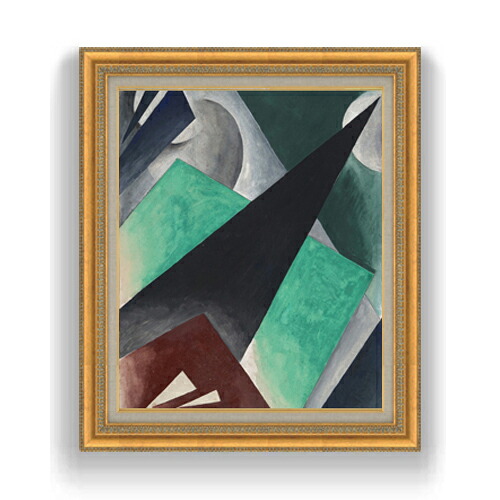 【油絵 直筆仕上げ】ポポワ 絵画的建築 F15 【油彩 国内生産 インテリア】絵画 販売 15号 抽象画 ゴールド額縁 800×678mm 複製画 送料無料 プレゼント ギフト 開店祝い 開業祝い 退職祝い 新築祝い リビング 玄関 モダン 壁掛け 42,120円