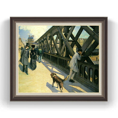 【油絵 直筆仕上げ】カイユボット ヨーロッパ橋 F20 【油彩 キャンバス 国内生産 インテリア】絵画 販売 20号 風景画 863×734mm 複製画 送料無料 プレゼント ギフト 開店祝い 開業祝い 退職祝い 新築祝い リビング 玄関 モダン 壁掛け 45,487円
