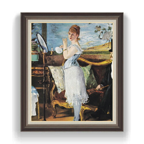 【油絵 直筆仕上げ】マネ ナナ F20 【油彩 キャンバス 国内生産 インテリア】絵画 販売 20号 人物画 863×734mm 複製画 送料無料 プレゼント ギフト 開店祝い 開業祝い 退職祝い 新築祝い リビング 玄関 モダン 壁掛け