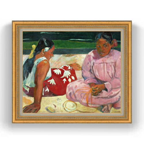 楽天市場】二人のタヒチの女（ゴーギャン） F3号 : 陶芸.com／e-画材
