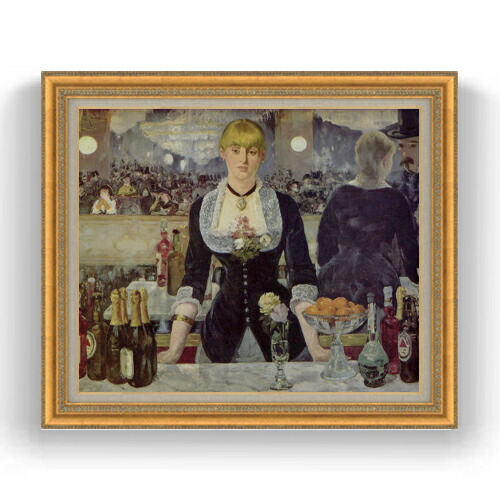 楽天市場】【アート 絵画】世界の名画 マネ フォリー・ベルジェールの