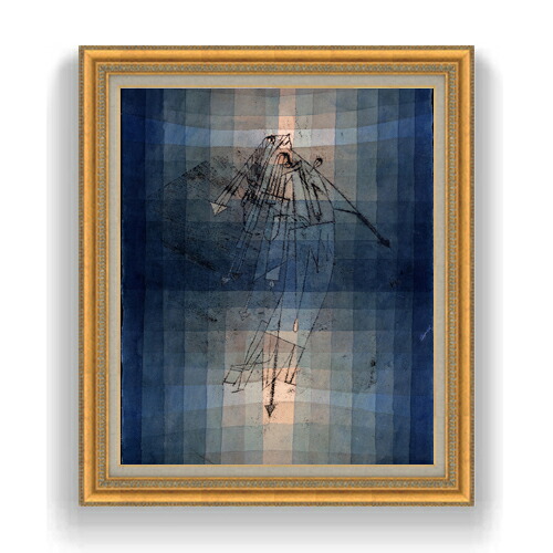 【油絵 直筆仕上げ】パウル・クレー 蛾の踊り F20 【油彩 キャンバス 国内生産 インテリア】絵画 販売 20号 抽象画 883×754mm 複製画 送料無料 プレゼント ギフト 開店祝い 開業祝い 退職祝い 新築祝い リビング 玄関 モダン 壁掛け