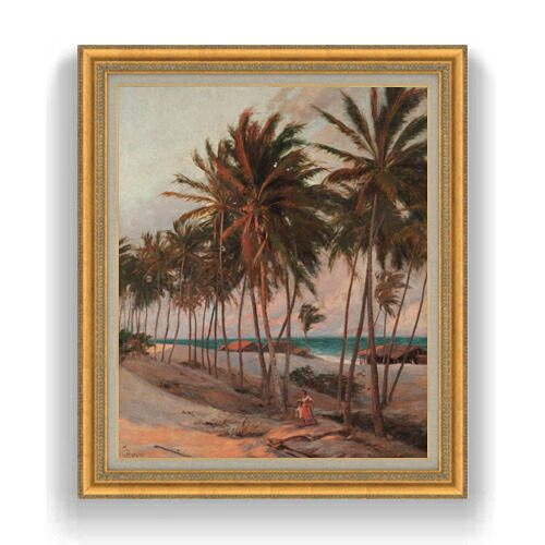 【油絵 直筆仕上げ】フィゲイレード Praia de Fortaleza F20 【油彩 キャンバス 国内生産 インテリア】絵画 販売 20号 人物画 883×754mm 複製画 送料無料 プレゼント ギフト 開店祝い 開業祝い 退職祝い 新築祝い リビング 玄関 モダン 壁掛け