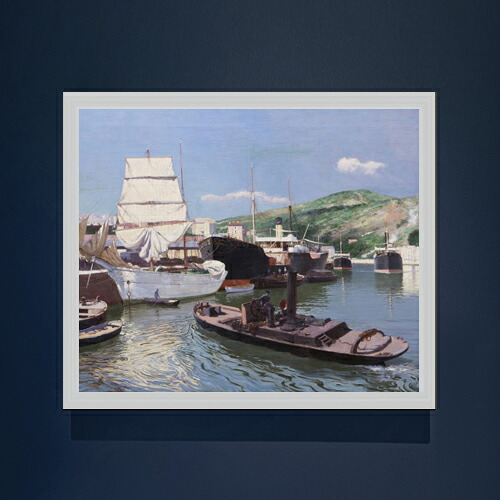 【油絵 直筆仕上げ】アバデス Port of Bilbao F20 【油彩 キャンバス シンプルフレーム】絵画 販売 20号 抽象画 795×673mm 複製画 送料無料 プレゼント ギフト 開店祝い 開業祝い 退職祝い 新築祝い リビング 玄関 モダン 壁掛け 44,880円