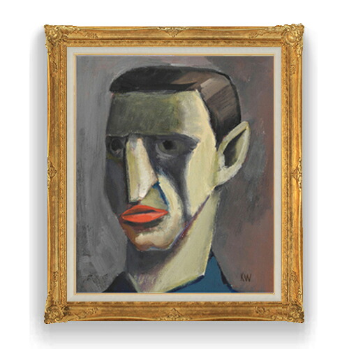 【油絵 直筆仕上げ】ウィーナー オネ・ティテル4 F20 【アップグレード額縁】 絵画 販売 20号 油彩 抽象画 865×736mm 複製画 送料無料 プレゼント ギフト 開店祝い 開業祝い 退職祝い 新築祝い リビング アートフレーム 壁掛け|絵画販売アートレスト