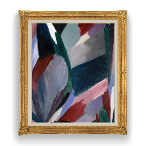 【油絵 直筆仕上げ】ヤウレンスキー ヴァリエーション、厳しい冬 F20 【アップグレード額縁】 絵画 販売 20号 油彩 抽象画 865×736mm 複製画 送料無料 プレゼント ギフト 開店祝い 開業祝い 退職祝い 新築祝い リビング アートフレーム 壁掛け|絵画販売アートレスト