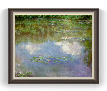 楽天市場】【油絵 直筆仕上げ】クロード・モネ 睡蓮（1） F30サイズ