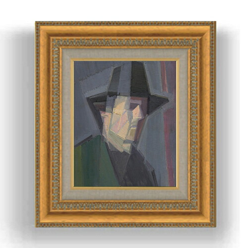 【油絵 直筆仕上げ】ヴァルミエ 自画像 F3サイズ 額入り 油絵直筆仕様げ 422×370mm 額縁ガラス板 ｜ 絵画 アート インテリア 壁掛け複製画