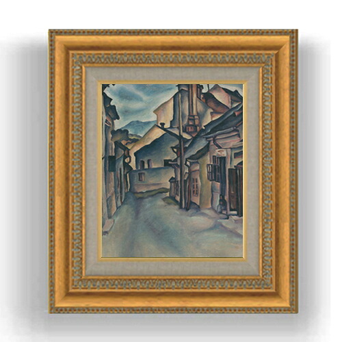 【油絵 直筆仕上げ】バウアー ウリチカ F3サイズ 額入り 油絵直筆仕様げ 422&times;370mm 額縁板 ｜ 絵画 アート インテリア 壁掛け複製画｜絵画販売アートレスト