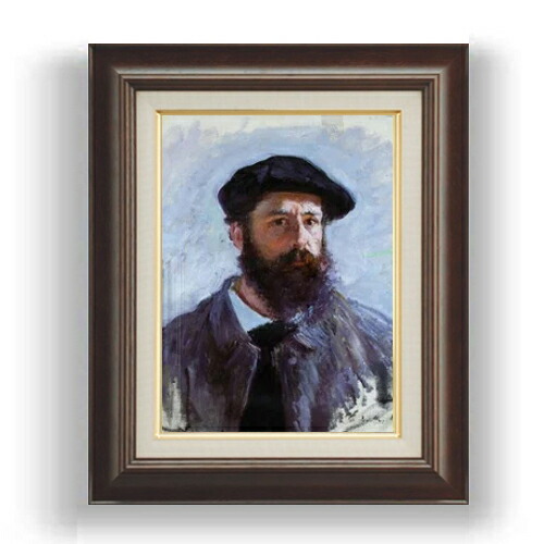 モート クンストラー 油彩画 フレーム付き 楽天市場】【油絵 直筆仕上げ】クロード・モネ モンジュロンの池 F15