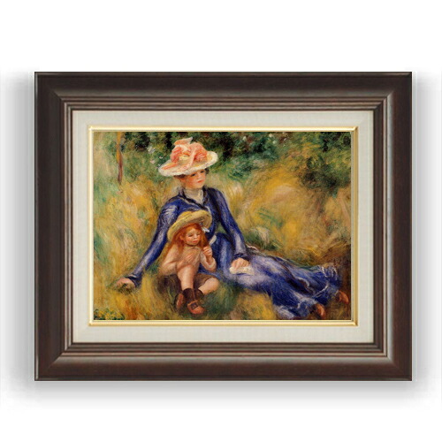 【油絵 直筆仕上げ】ルノワール イボンヌとジェーン F4 【額入り】 絵画 販売 4号 油彩 人物画 461×370mm 複製画 送料無料 プレゼント ギフト 開店祝い 開業祝い 退職祝い 新築祝い リビング 玄関 モダン 壁掛け 14,850円