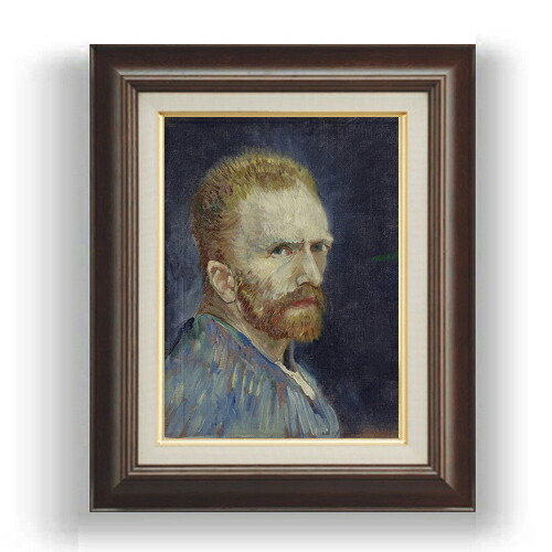 楽天市場】【油絵 直筆仕上げ】ゴッホ 医師ガシェの肖像 F6 【額入り