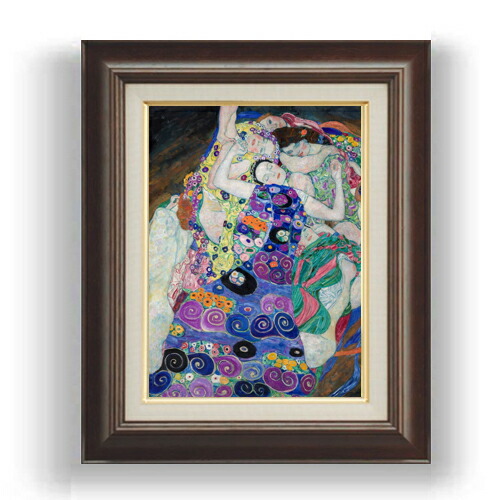 楽天市場】【油絵 直筆仕上げ】クリムト Sunflower F4 【額入り】 絵画