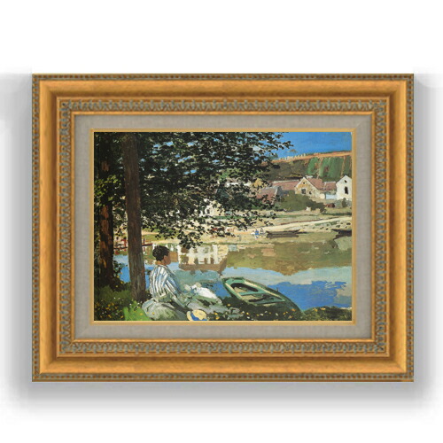 楽天市場】【油絵 直筆仕上げ】クロード・モネ ヴェネツィアの夕日 F4